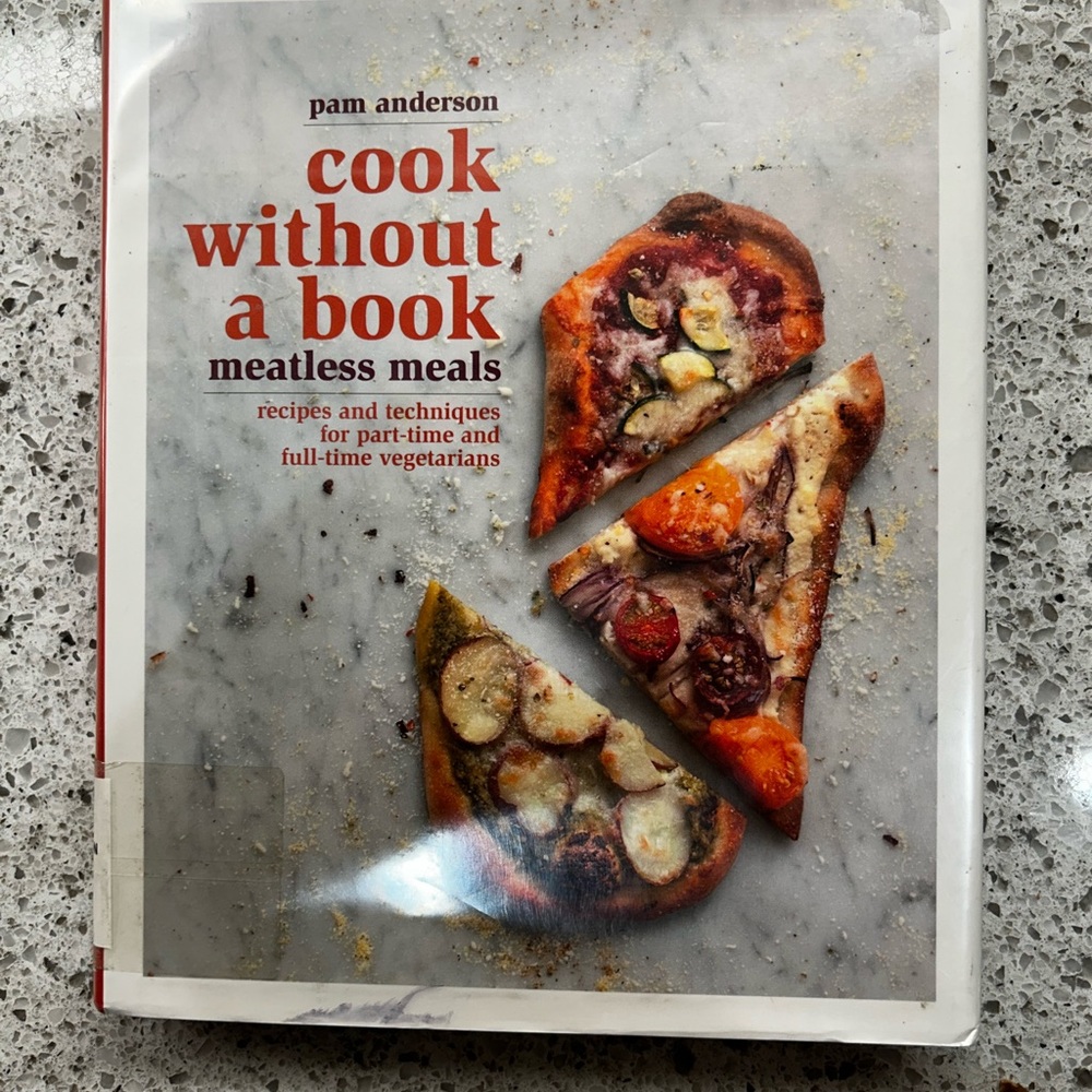 Pam Anderson meatless meals cookbook